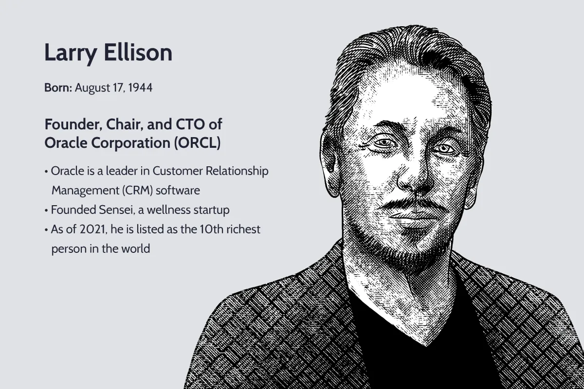 拉里·埃裏森是誰？ who-is-larry-ellison