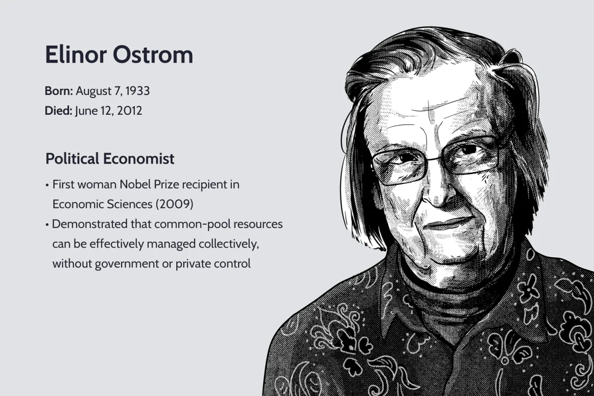 埃莉諾·奧斯特羅姆：早年生活、成就、理論 eleanor-ostrom-early-life-achievements-theory